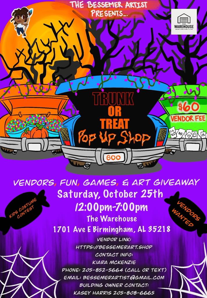 OCT. 25th VENDOR